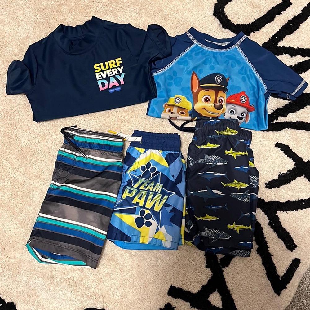 Toddler boy Swimwear BUNDLE